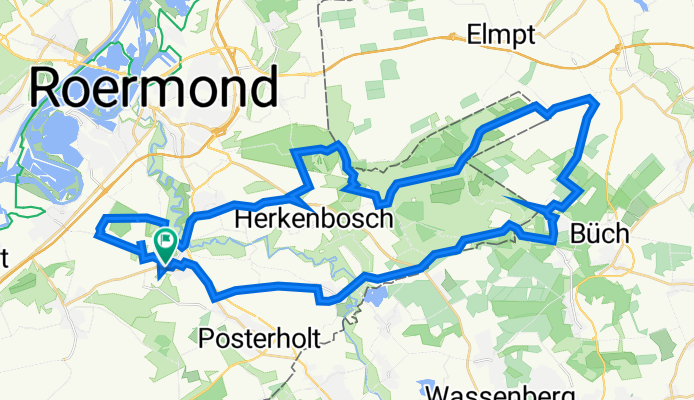 Schepersheuvel 26, Sint Odiliënberg naar Schaapsweg 19, Sint Odiliënberg