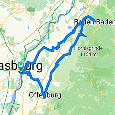 Strasburgo &gt; Baden Baden &gt; Strasburgo