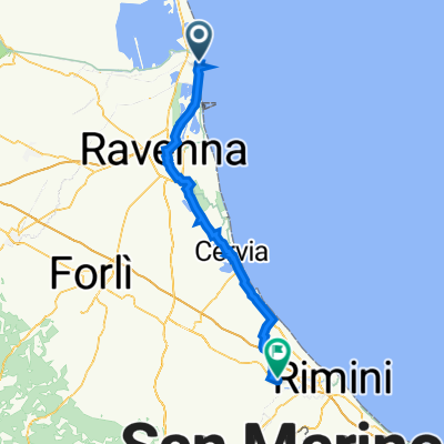 Via Giovanni Spallazzi 30, Casalborsetti do Via Cabina 24, Santarcangelo di Romagna