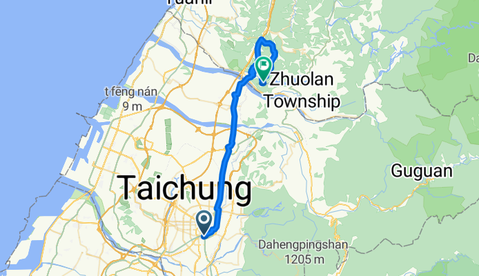 台中南屯到勝興車站