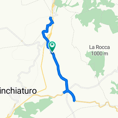 Da Strada Provinciale 69, Vinchiaturo a Strada Provinciale 69, Vinchiaturo