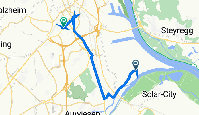 Linz/Donau voestalpine/Betriebsgebäude 33 to Novaragasse 2, Linz