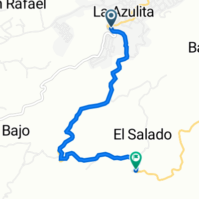 Rita a Vía Jají, La Azulita
