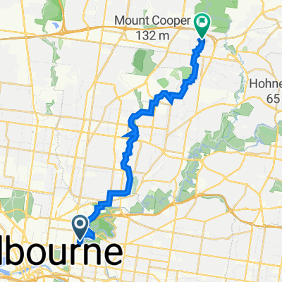 98 Nicholson St, Abbotsford to 27 Binnak Dr, Watsonia North