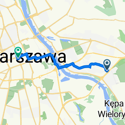 Floriana Znanieckiego 2, Warszawa do Rondo ONZ 01, Warszawa