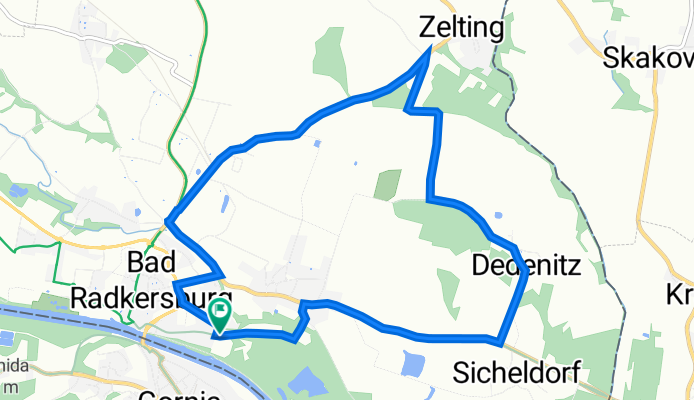 Bike Course Ultra Triathlon IUTA World Cup Bad Radkersburg