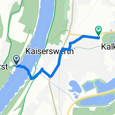 Langst-Kierst, Meerbusch nach Kalkumer Schloßallee 43–45, Düsseldorf