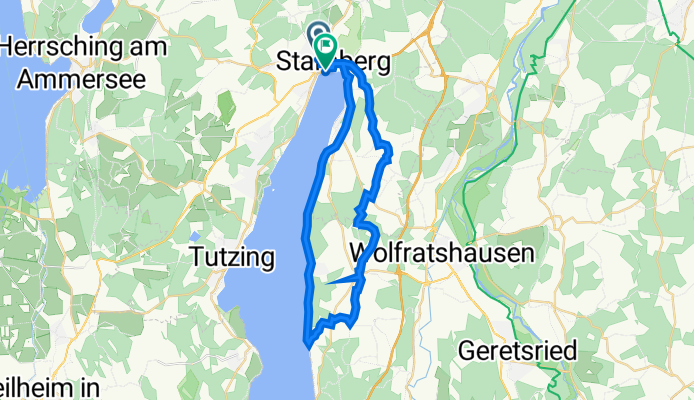 Seerunde über Münsing/Bachhausen