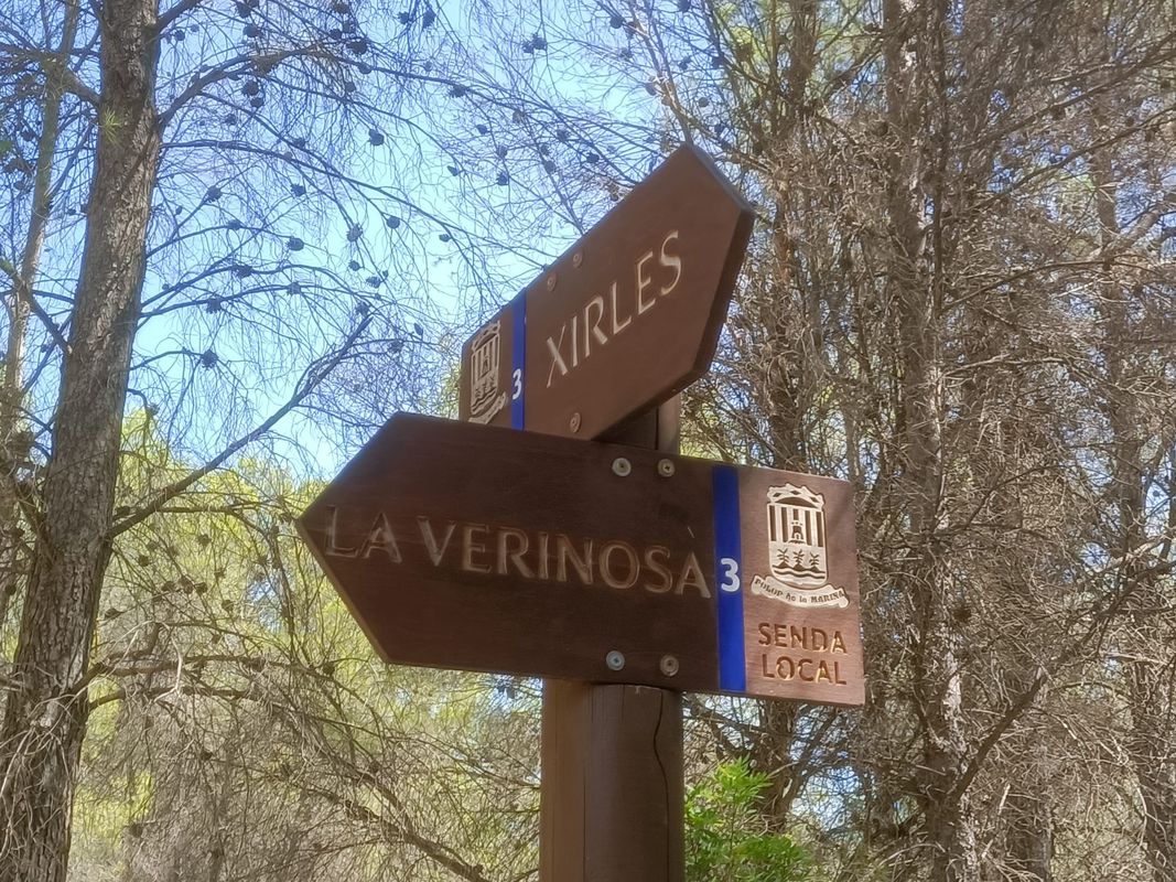 La Marina Baixa a peu: Xirles - Gines - Xirles