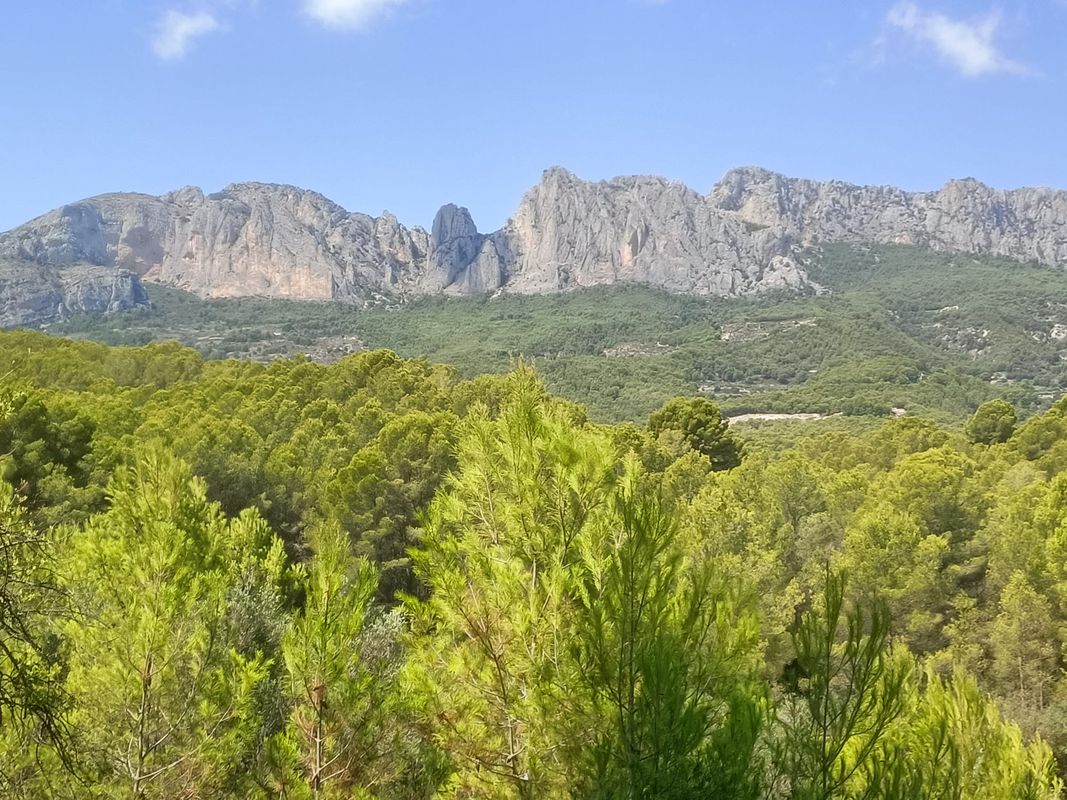 La Marina Baixa a peu: Xirles - Gines - Xirles