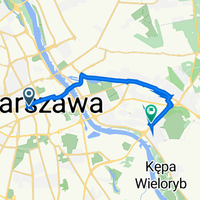 aleja Jana Pawła II 13, Warszawa do Floriana Znanieckiego 2, Warszawa