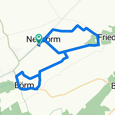 Route nach Meierhof 46, Börm