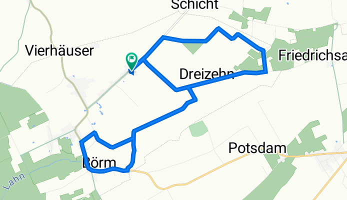Route nach Meierhof 46, Börm