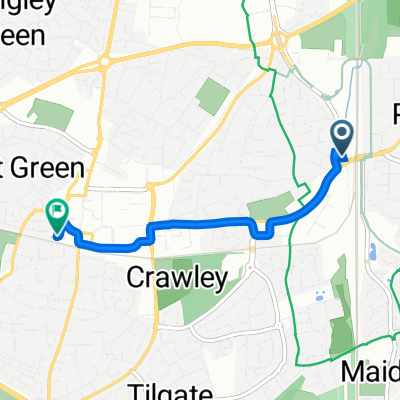 Three Bridges Station (Stop B) to High Street 42