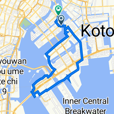 １丁目 ３, 中央区 まで３丁目 ７, 中央区