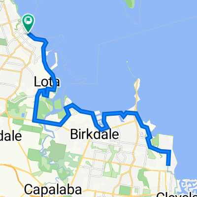 Wynnum to Ormiston and back - MBC