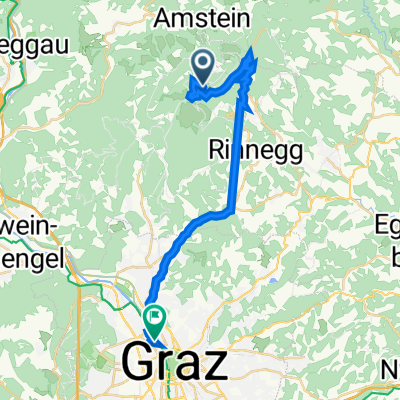 Schöcklstraße to Neubaugasse 99, Graz