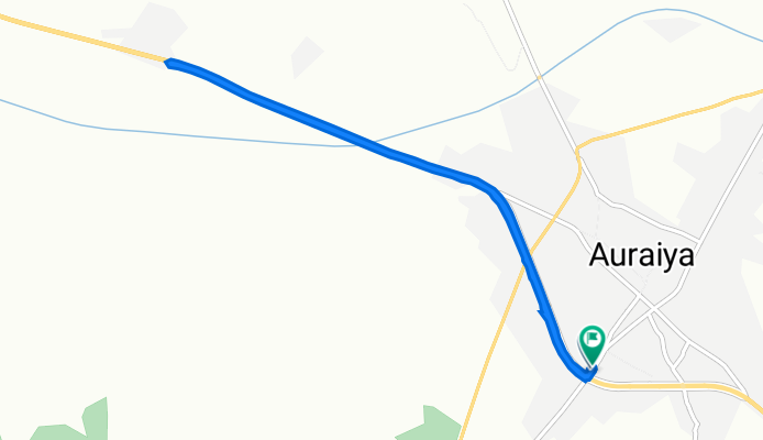 FG44+36P, Auraiya to Bramha Nagar - Badanpur Road, Auraiya