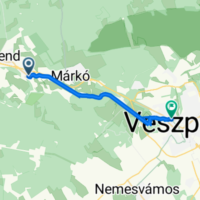 Petőfi Sándor utca 82, Bánd - Jókai Mór utca 35, Veszprém