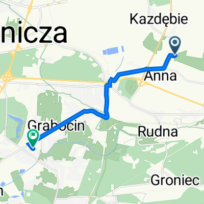 Główna 132B, Dąbrowa Górnicza do Jana Kasprowicza 7, Sosnowiec