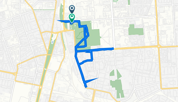 От улица Зиповская 5литер З, Краснодар до улица Зиповская 3, Краснодар