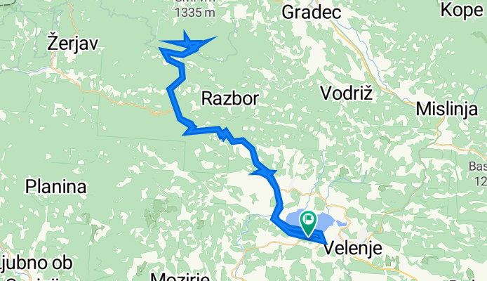 Open this route in Bikemap Web