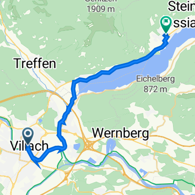 Percorso da Villach Hbf (Busbahnhof)
