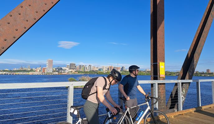 Photo 2 of the Bikemap route "Rue Lafrance 580, Gatineau to Rue Lafrance 580, Gatineau"