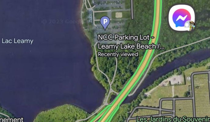 Photo 1 of the Bikemap route "Rue Lafrance 580, Gatineau to Rue Lafrance 580, Gatineau"