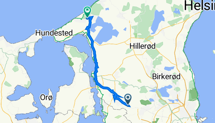 Frederikssundsvej, Veksø Sjælland to Nyvej 148, Frederiksværk