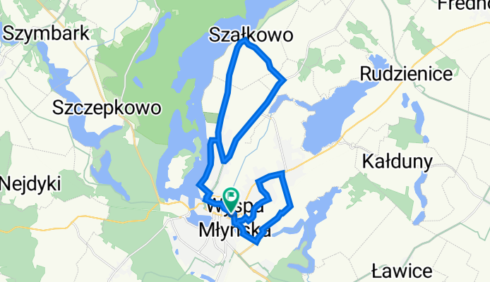 Tadeusza Kościuszki 39a, Iława do Tadeusza Kościuszki 39A, Iława