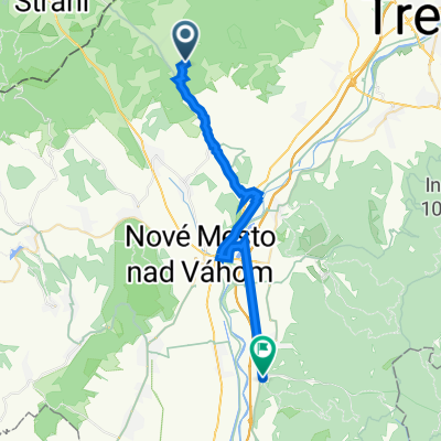 Nová Bošáca do Hrádok