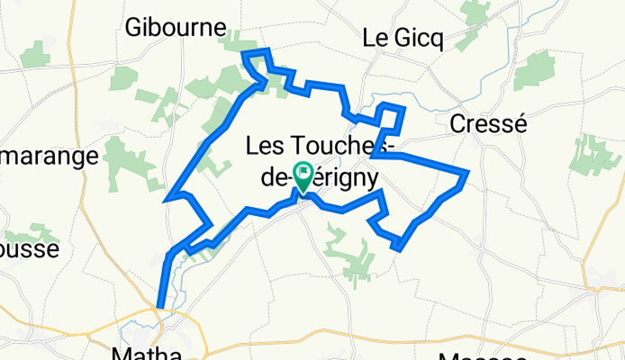 De Allée des Soupirs 12, Les Touches-de-Périgny à Allée des Soupirs 12, Les Touches-de-Périgny