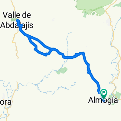 Almogia- Valle abdalaji- Almogia( con variante)