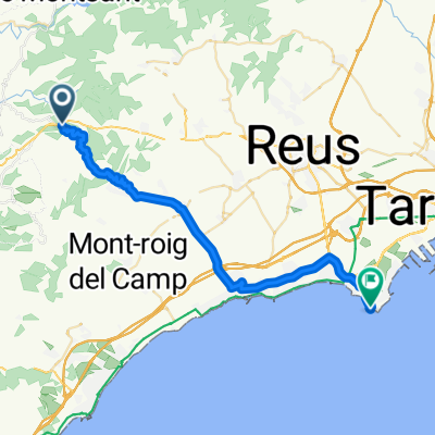 Salou - Riudoms - Riudecols - Duesaigue