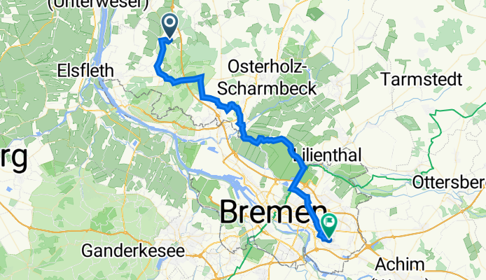 Grafe 7, Schwanewede nach Funkschneise 12, Bremen