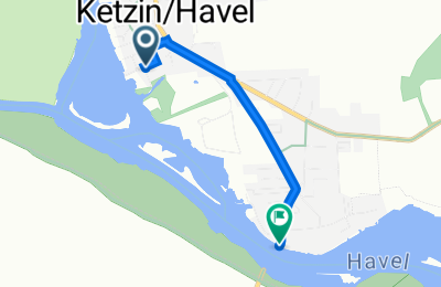Route in der Bikemap App öffnen