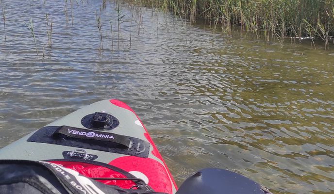 Foto 1 der Bikemap-Route "Kleine sup Tour auf den Jabelschen See"