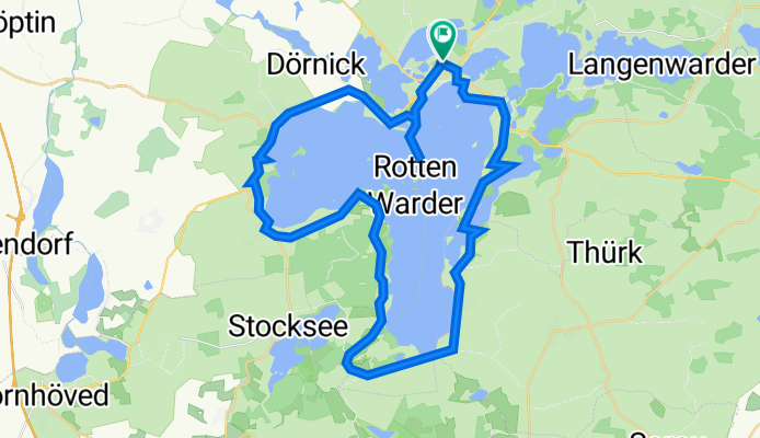 Rodomstorstraße - Plön nach Rodomstorstraße 70, Plön