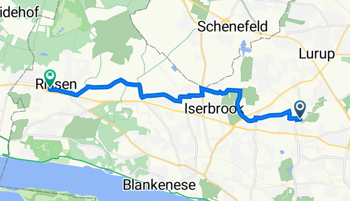 Stiefmütterchenweg 19, Hamburg nach Rheingoldweg (Ost), Hamburg