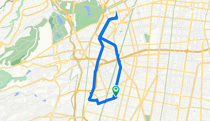 Avenida Porfirio Díaz 158, Benito Juárez a Avenida Porfirio Díaz 136, Benito Juárez