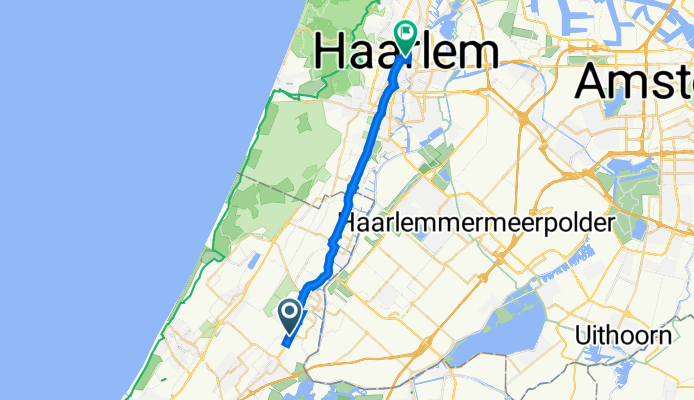 Heereweg 384D, Lisse nach Kennemerplein 4, Haarlem