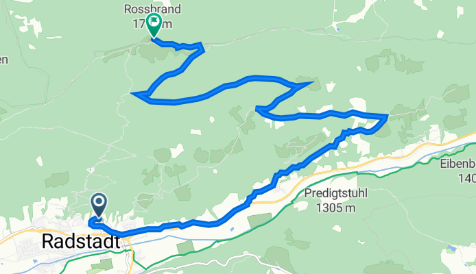 Bräuleiten 12, Radstadt nach Roßbrandstraße 47, Schwemmberg
