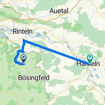 Fütiger Straße 24, Extertal nach 164er Ring 1, Hameln