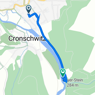 Fuchstalstraße 8, Wünschendorf/Elster nach Fuchstalstraße 14, Wünschendorf/Elster