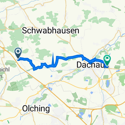 Huberanger 8, Bergkirchen nach Paula-Wimmer-Straße 26, Dachau