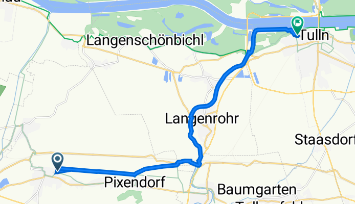 Talstraße 24, Michelhausen nach Brüdergasse 5, Tulln an der Donau