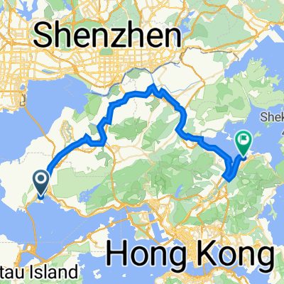 Tuen Mun to Ma on shan