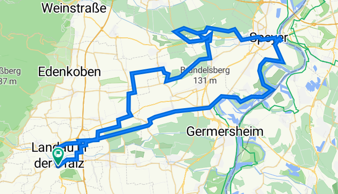 Willy-Brandt-StraĂźe 34, Landau in der Pfalz nach Willy-Brandt-StraĂźe 34, Landau in der Pfalz