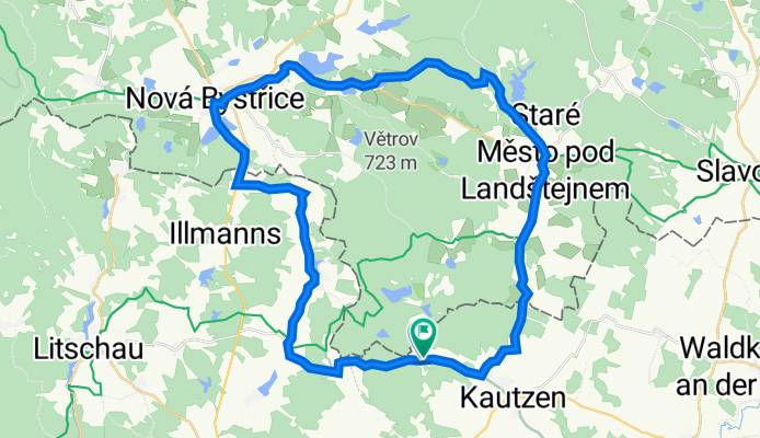 Radschin 30 nach Reinberg-Dobersberg 32